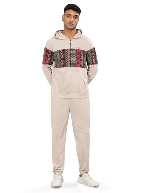 BULLMER Trendy Clothing Set with Hoodie & Pants Co-ords for Men