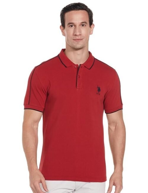 U. S. POLO ASSN. Men's Solid Slim Fit Polo Shirt