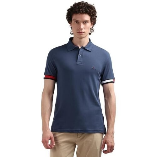 Tommy Hilfiger Men's Solid Slim Fit Polo